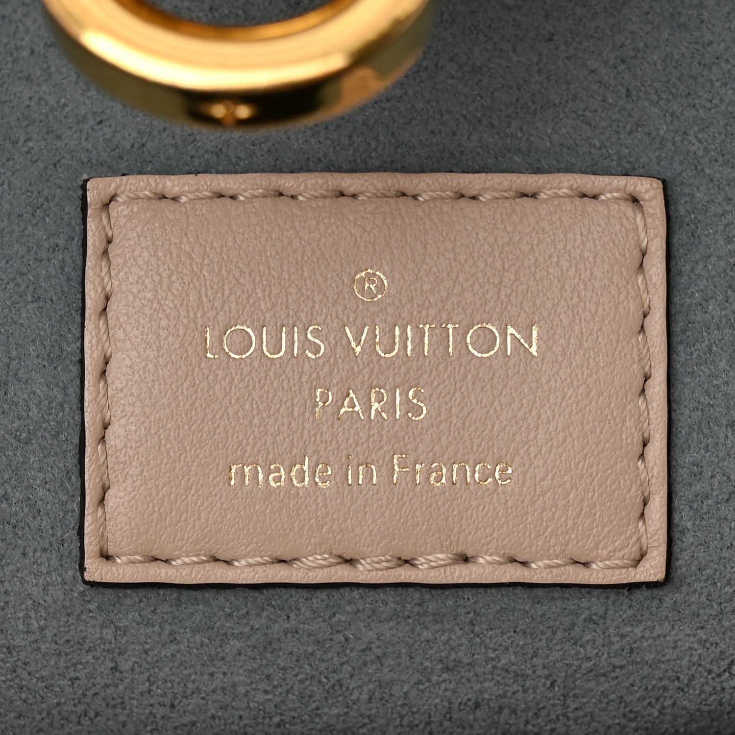 Louis Vuitton Calfskin Monogram On My Side Greige 6 of 12