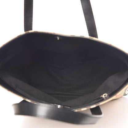 Burberry House Check Medium Tote Black 5 of 7