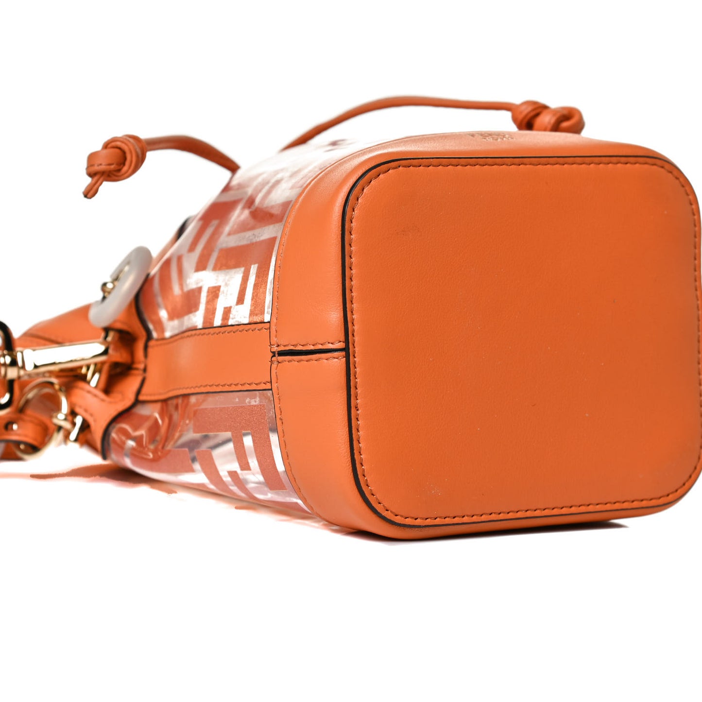 TPU FF Vitello Grace F is Fendi Mini Mon Tresor Bucket Bag Aranciata