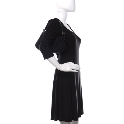 Fendi Woven Knit Baguette Grey 2 of 10