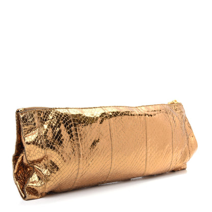 Prada Whipsnake Pietre Jeweled Evening Bag Gold 2 of 8