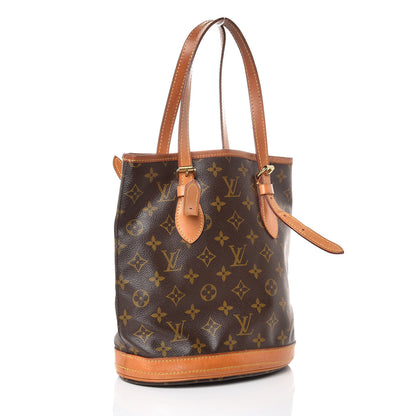 Louis Vuitton Monogram Petit Bucket 23 3 of 12