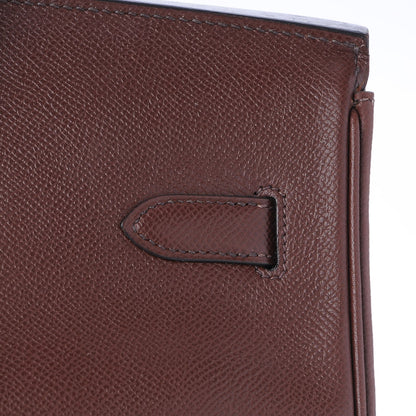 Hermes Courchevel Birkin 35 Chocolate 28 of 36