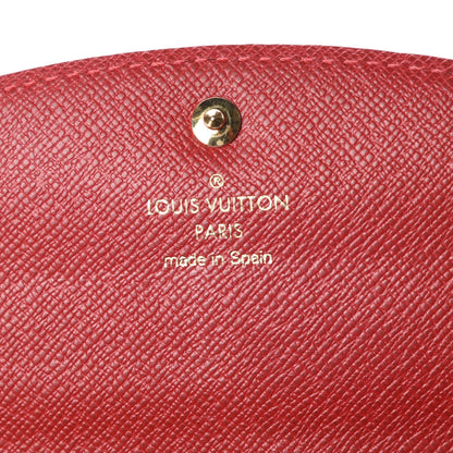 Louis Vuitton Damier Ebene Caissa Wallet Cherry 6 of 10