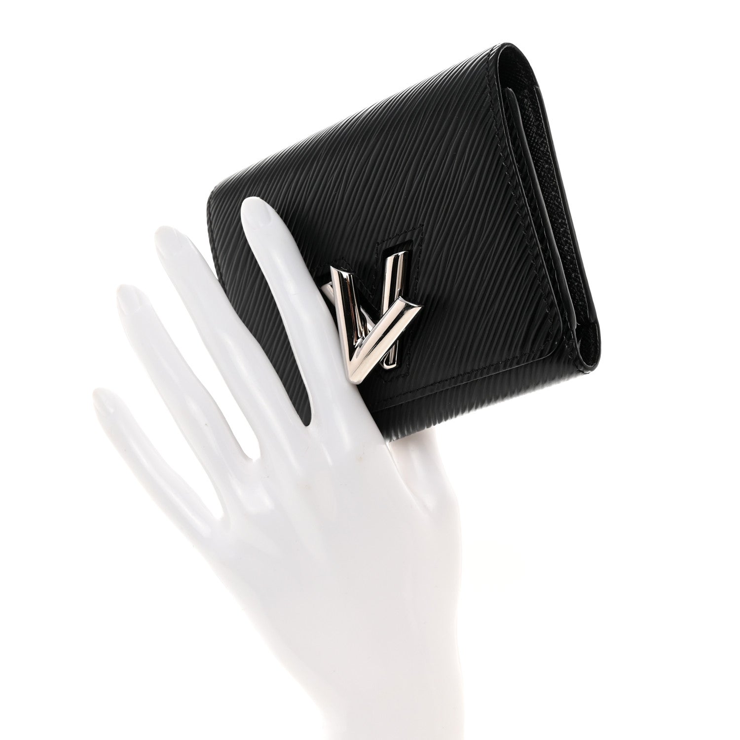 Louis Vuitton Epi Twist XS Wallet Black 2 of 9