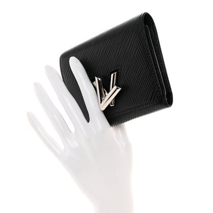 Louis Vuitton Epi Twist XS Wallet Black 2 of 9