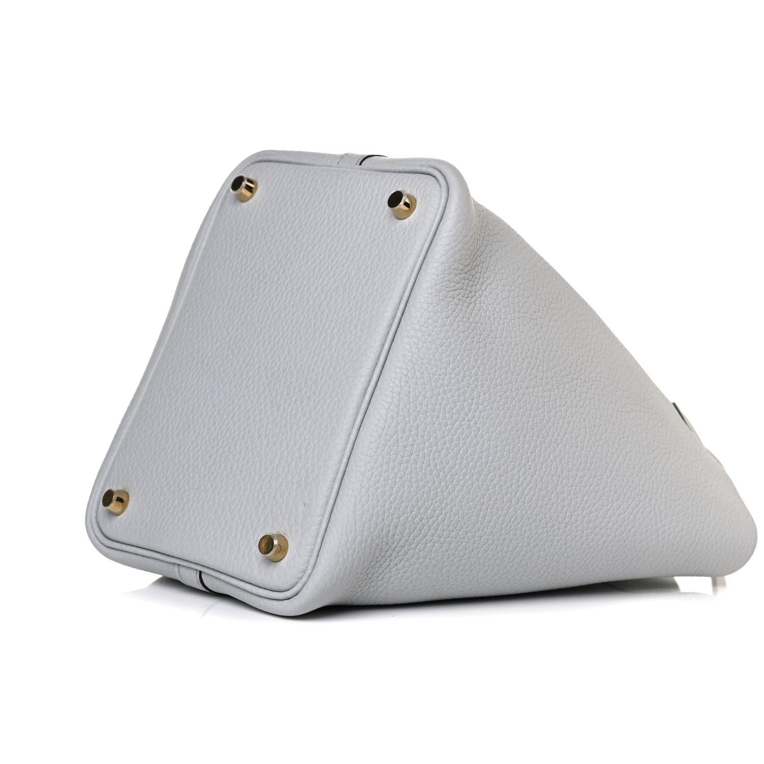 Hermes Taurillon Clemence Picotin Lock 18 PM Bleu Pale 9 of 12