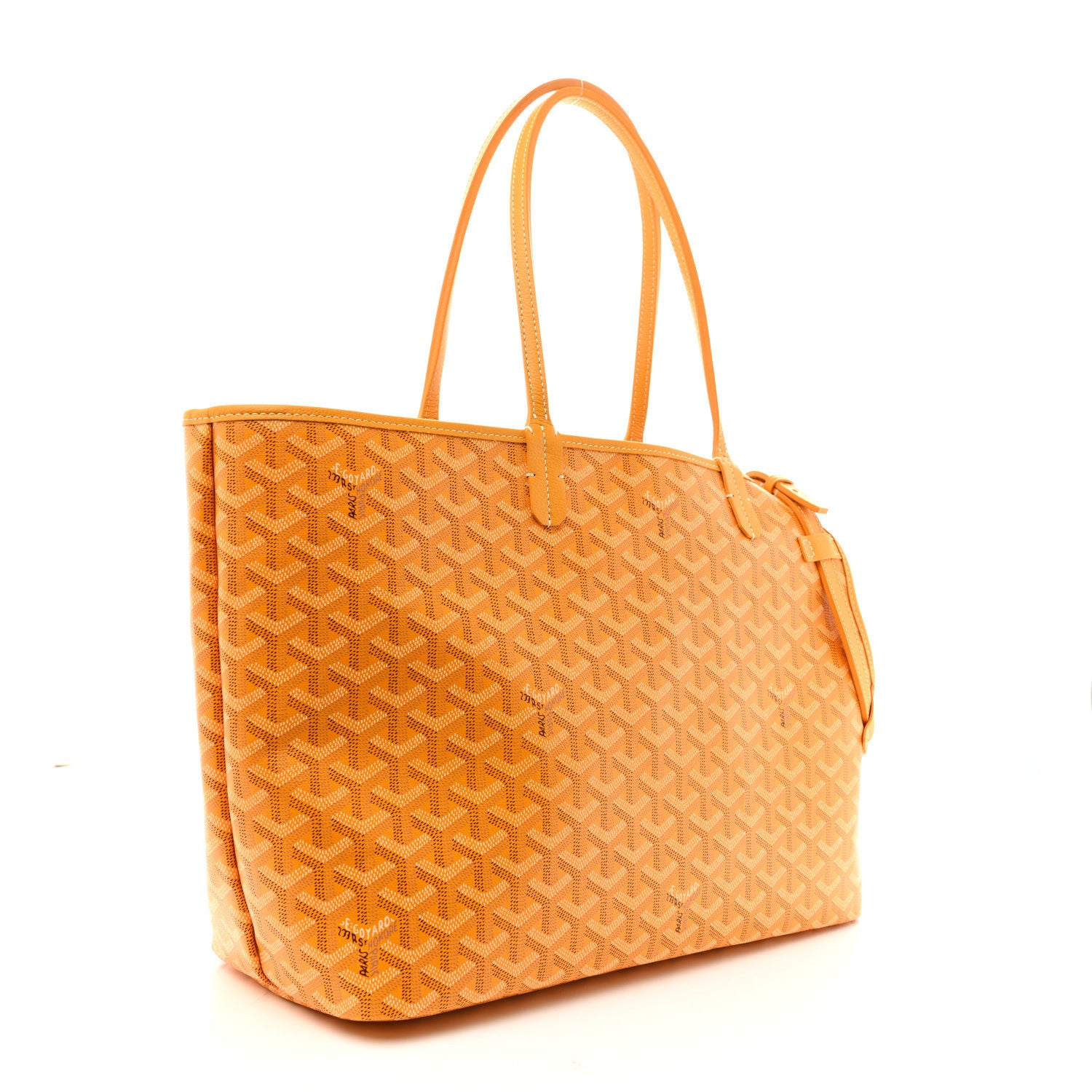 Goyard Goyardine Chien Gris Bag Yellow 2 of 8