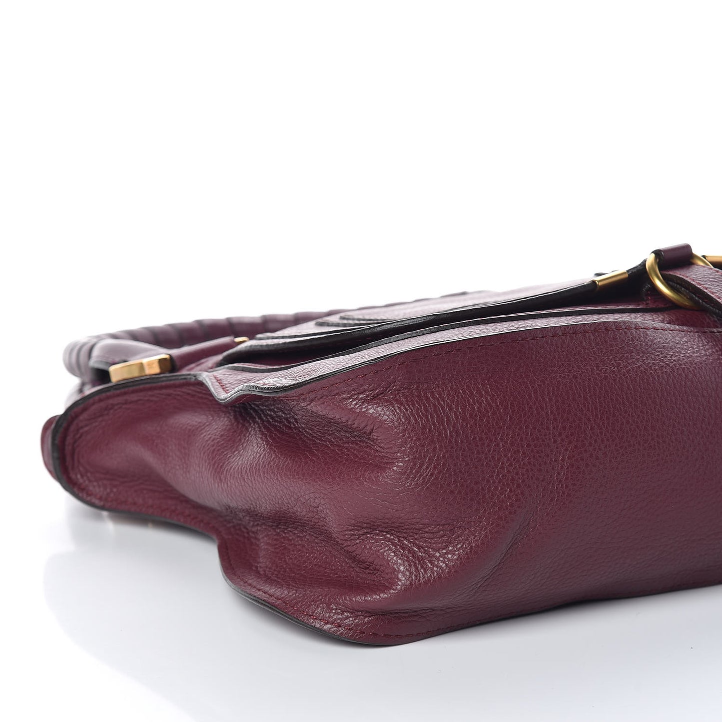 Calfskin Medium Marcie Satchel Wild Purple