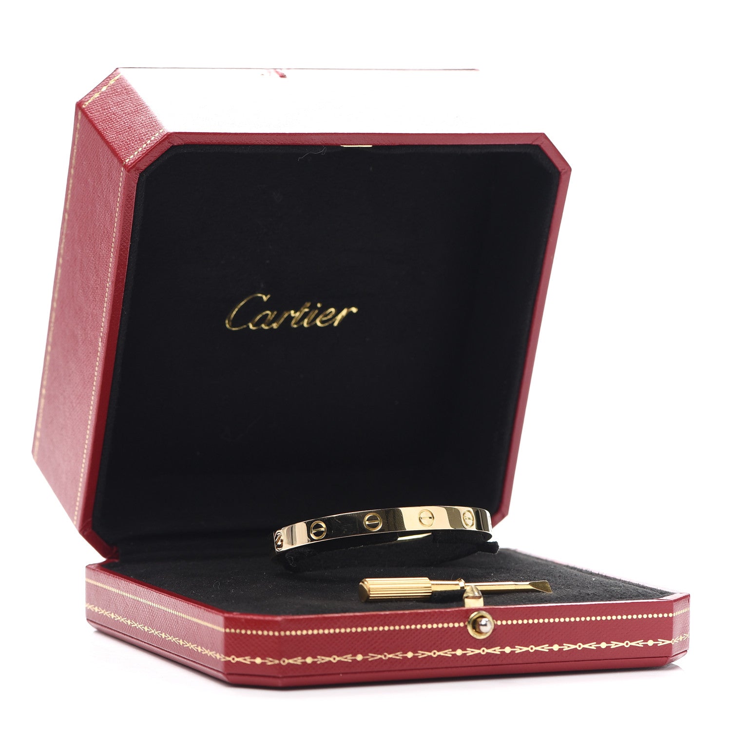 Cartier 18K Yellow Gold LOVE Bracelet 16 6 of 6
