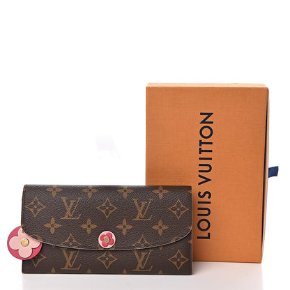 Louis Vuitton Monogram Bloom Flower Emilie Wallet 7 of 7