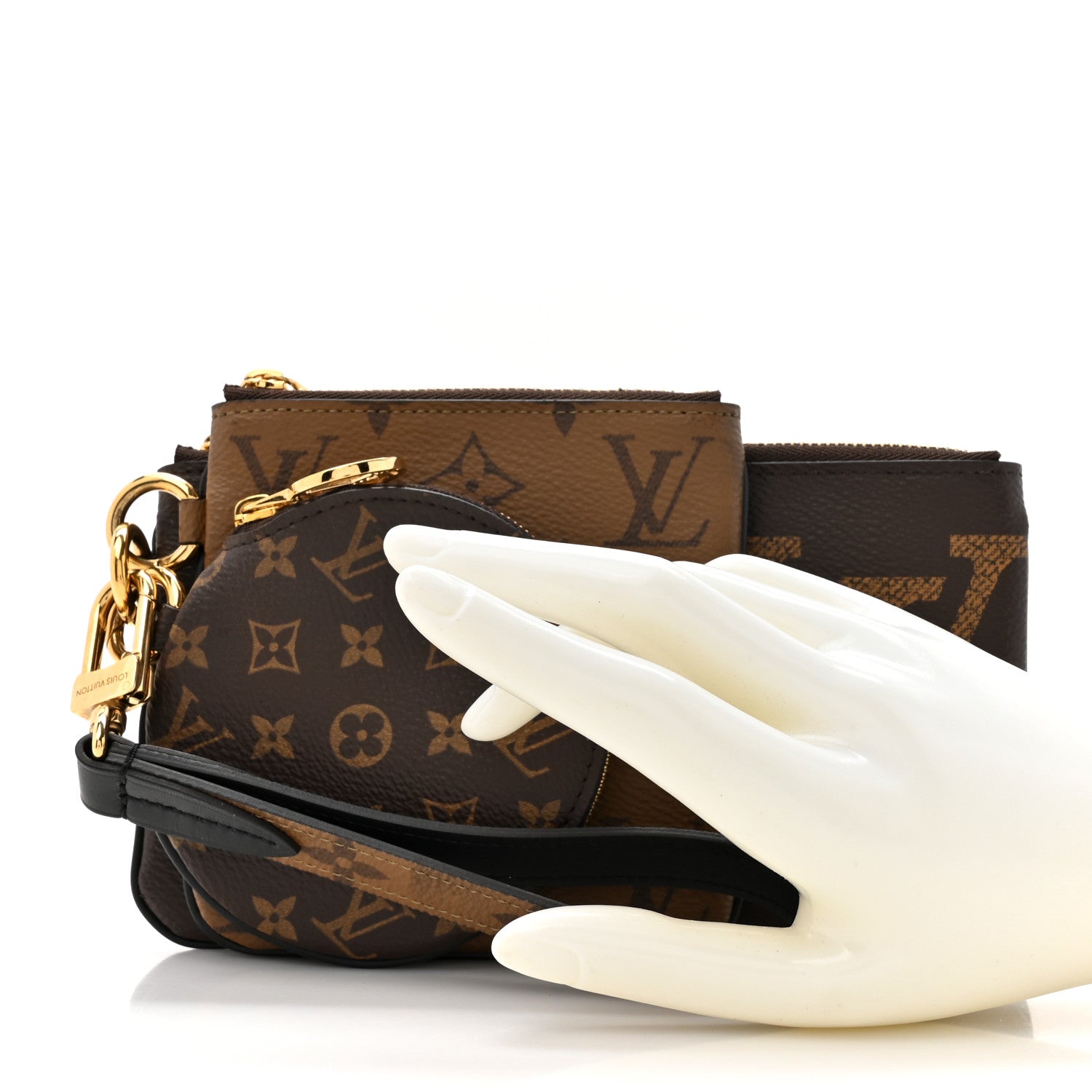 Louis Vuitton Reverse Monogram Giant Trio Pouch 2 of 10
