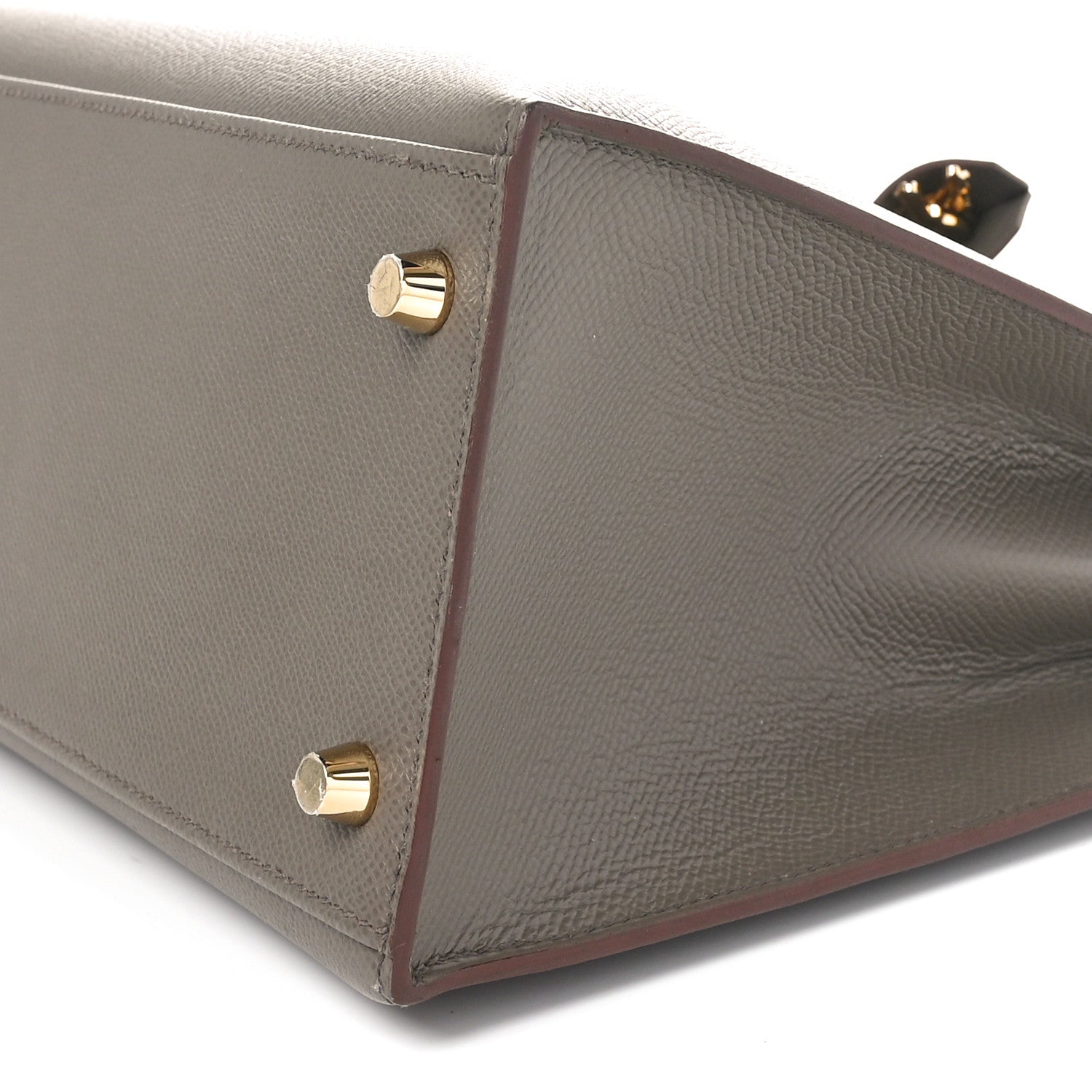 Hermes Epsom Kelly Sellier 28 Etain 9 of 11