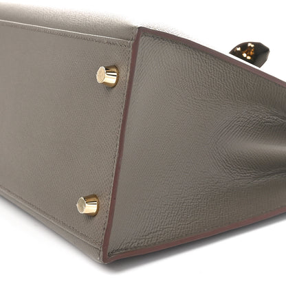 Hermes Epsom Kelly Sellier 28 Etain 9 of 11