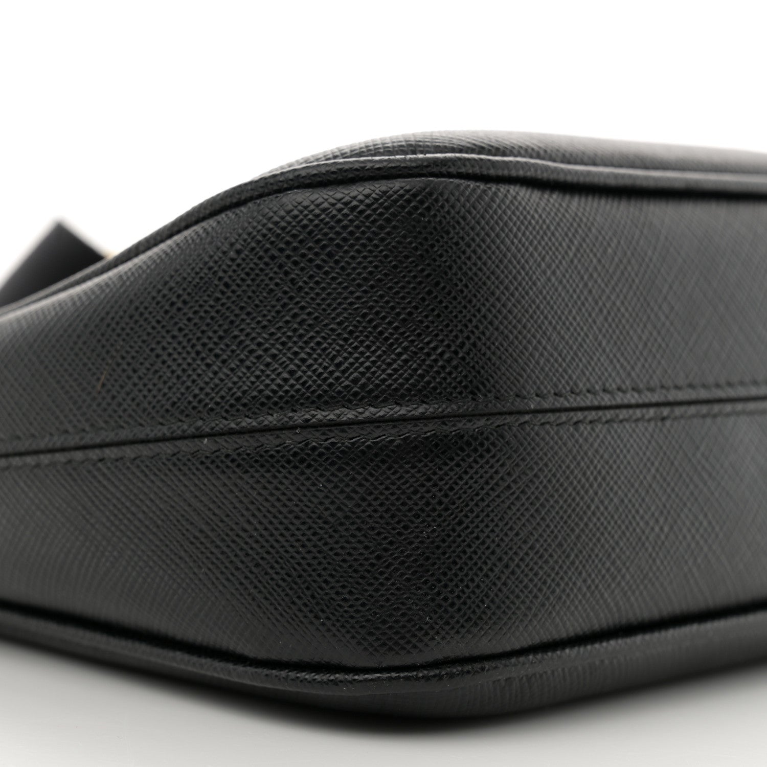 Prada Saffiano Lux Re-Edition 2005 Shoulder Bag Black 9 of 11