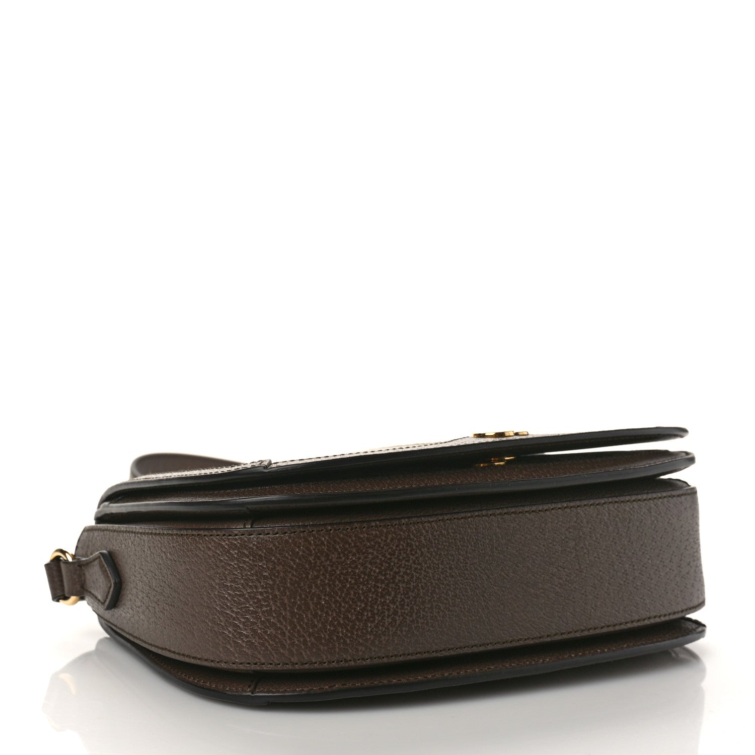 Gucci GG Supreme Monogram Web Small Ophidia Flap Messenger Bag Brown 4 of 9