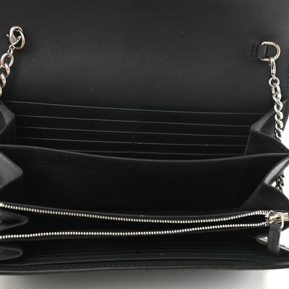 Gucci Suede Mini Dionysus Chain Wallet Black 3 of 8
