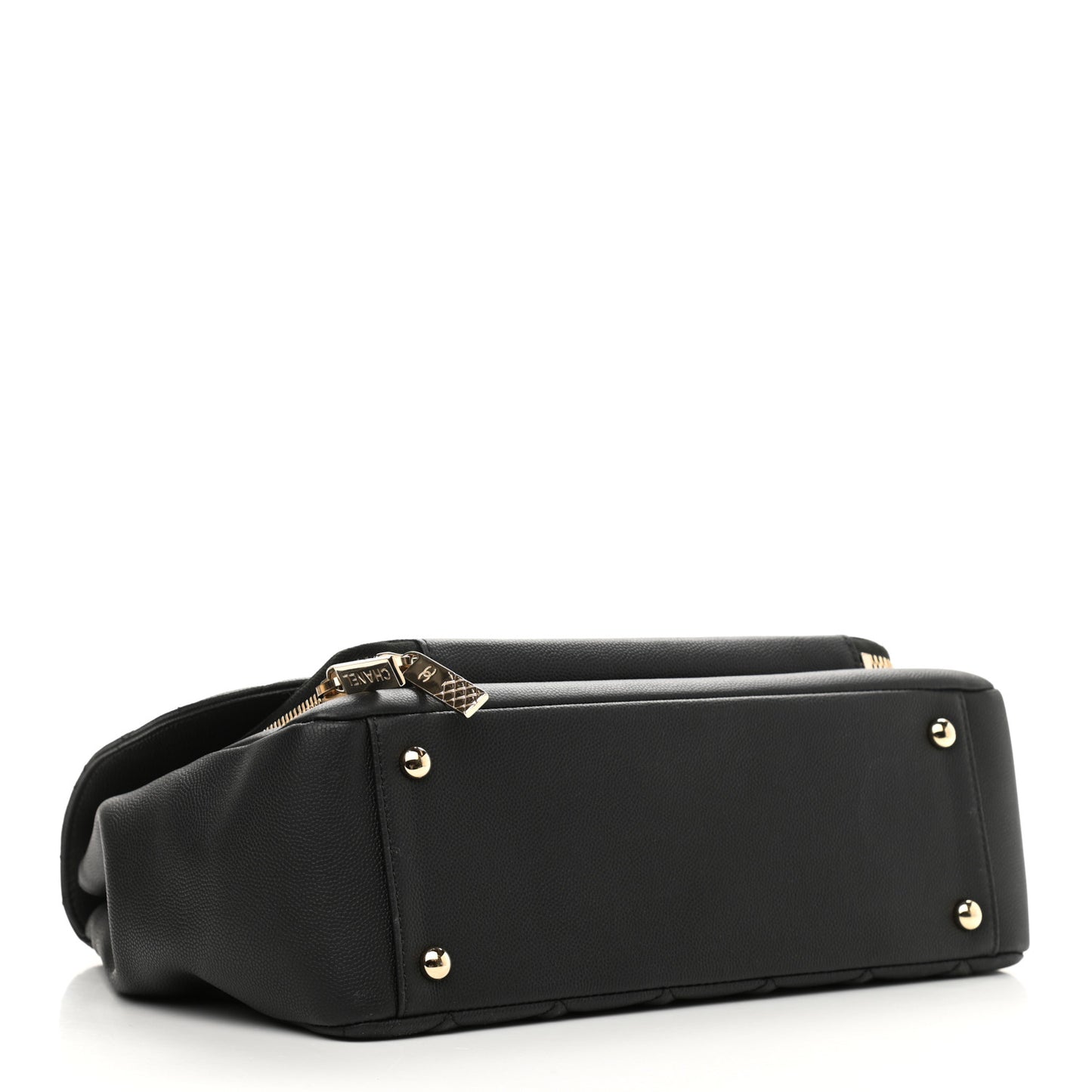 Caviar Quilted Large Business Affinity Flap Black