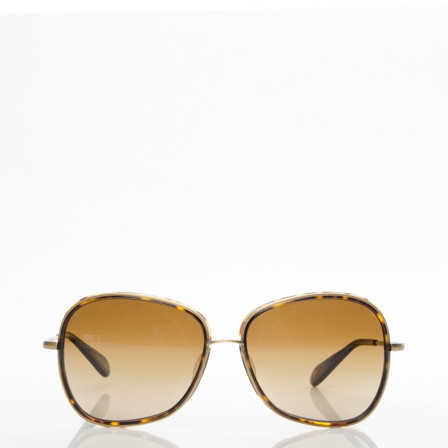 Emely Aviator Sunglasses Havana