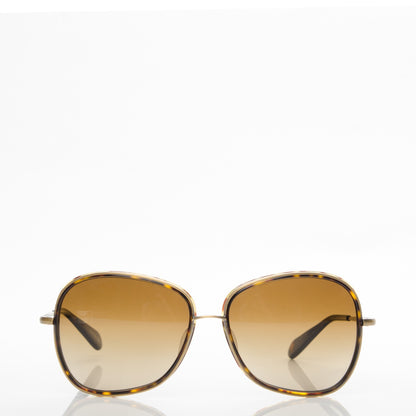 Oliver Peoples Emely Aviator Sunglasses Havana 3 of 7