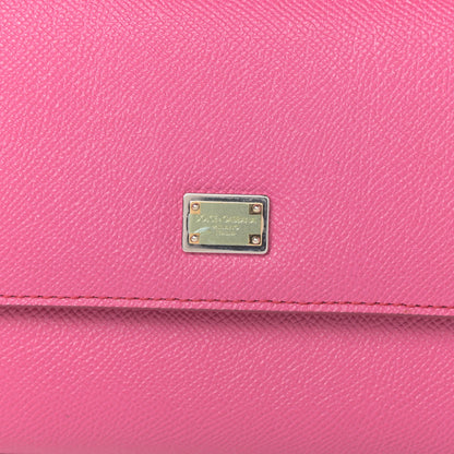 Dolce & Gabbana Dauphine Small Miss Sicily Satchel Pink 7 of 9