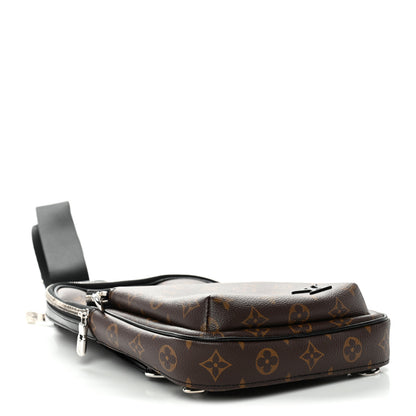 Louis Vuitton Monogram Macassar Avenue Sling Bag NM 4 of 11