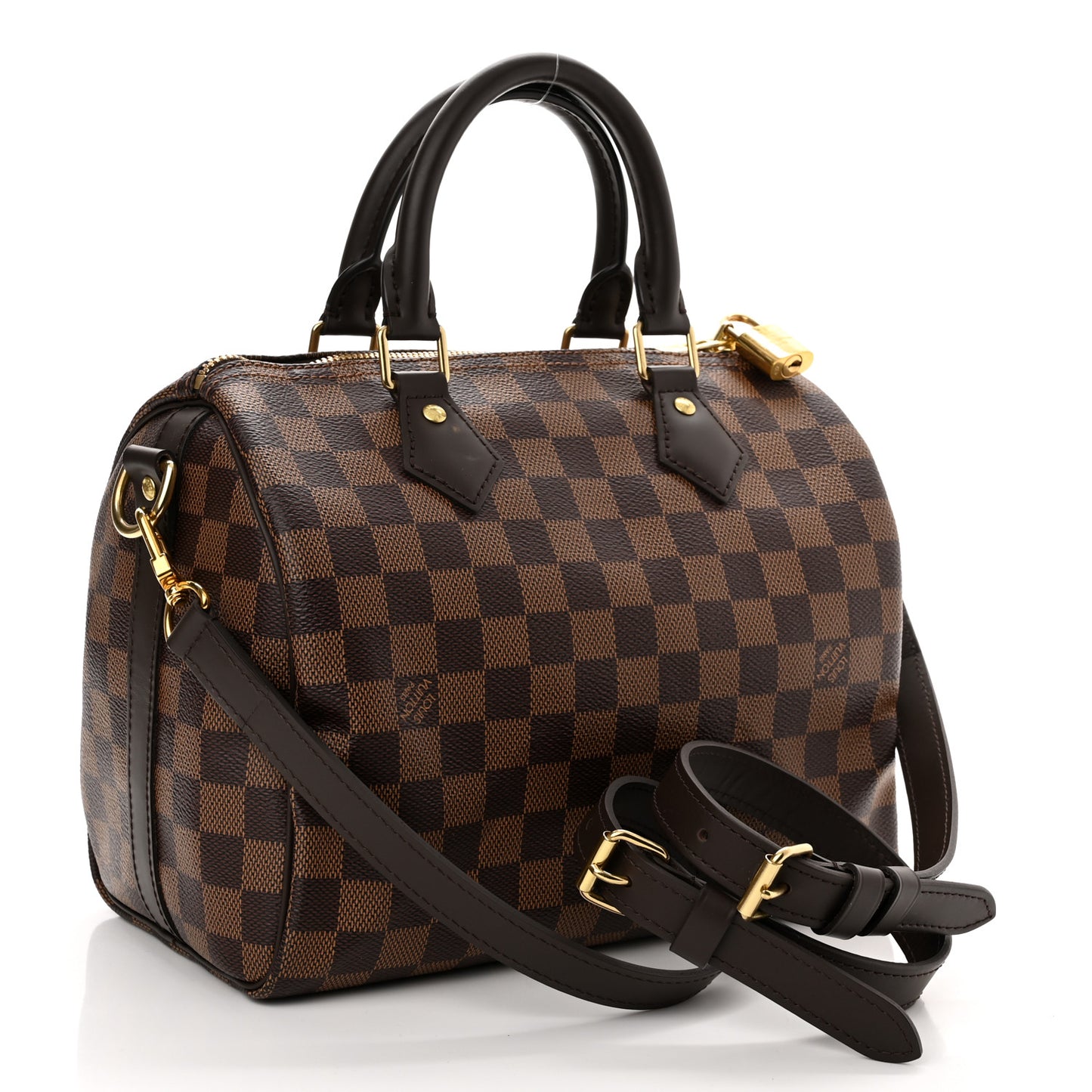 Damier Ebene Speedy Bandouliere 25