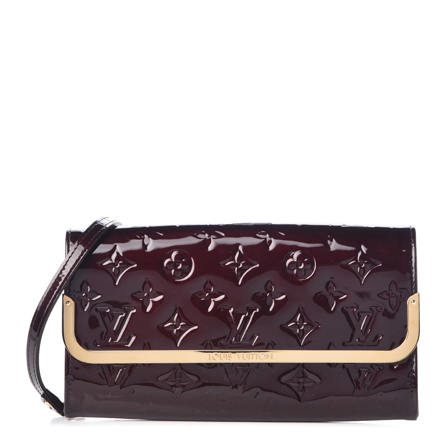 Louis Vuitton Vernis Rossmore MM Amarante 1 of 8