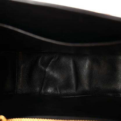 Prada Saffiano Lux Large Sidonie Top Handle Bag Fuoco 5 of 10