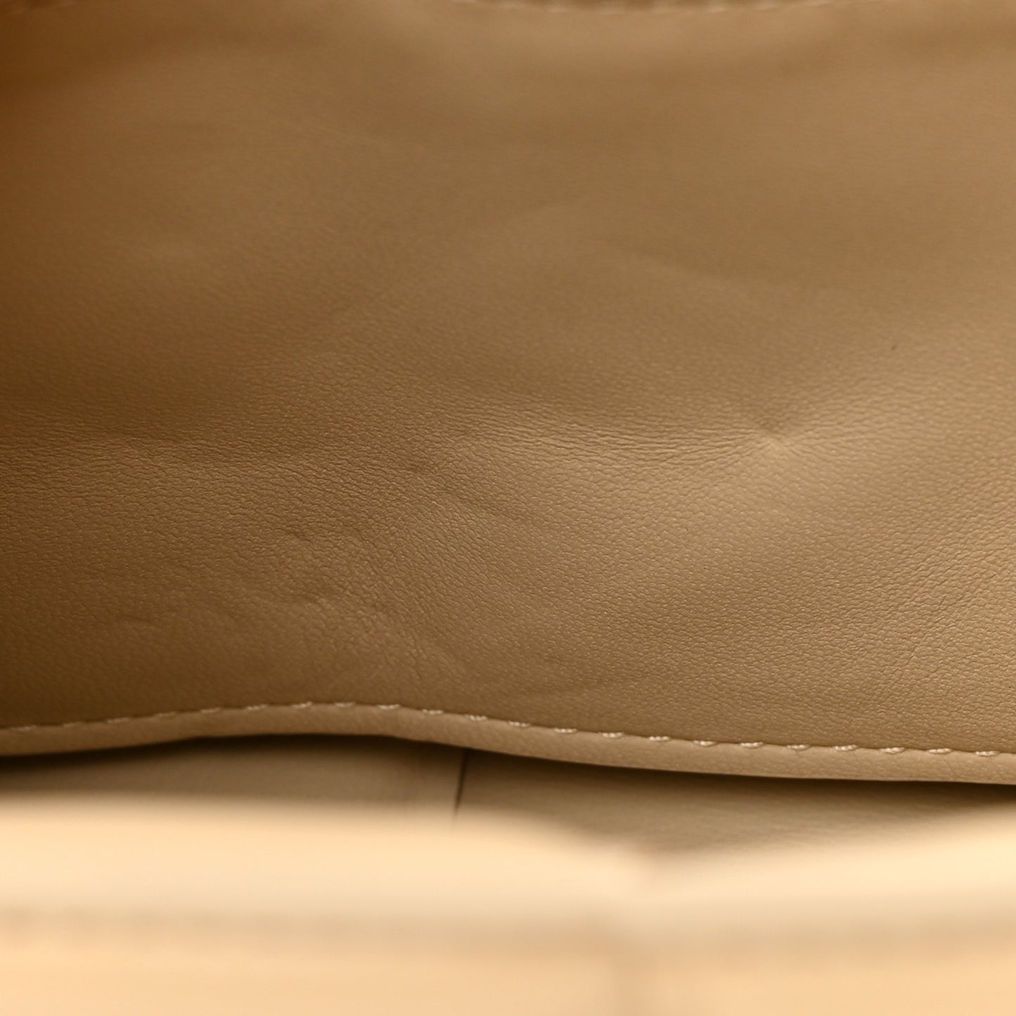 Nappa Maxi Intreccio Padded Cassette Crossbody Bag Porridge