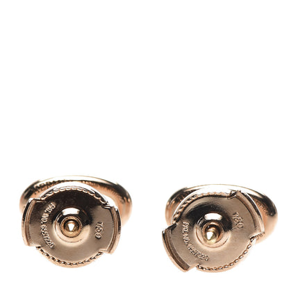 Hermes 18K Rose Gold TPM Farandole Stud Earrings 3 of 6