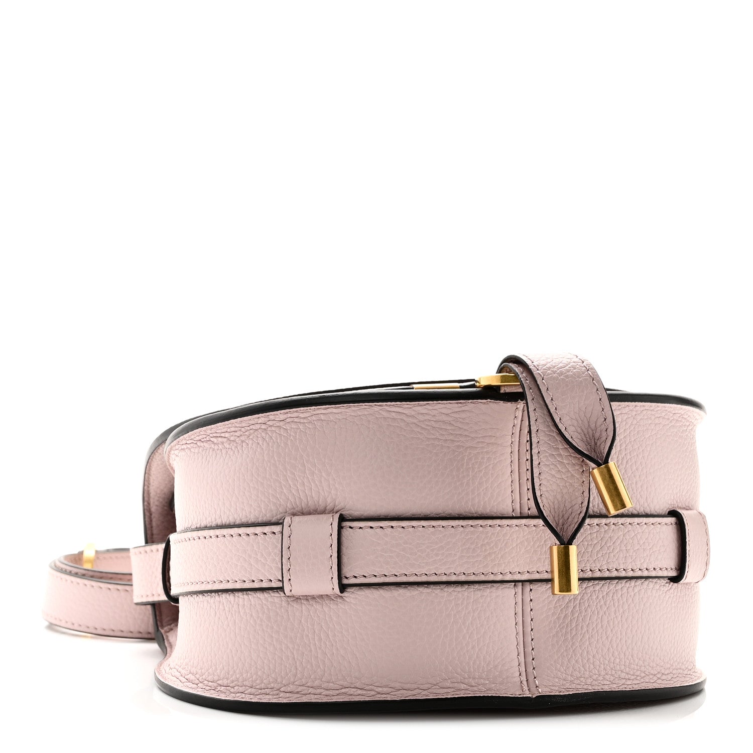 Chloe Calfskin Small Marcie Round Crossbody Bag Misty Lavender 4 of 9