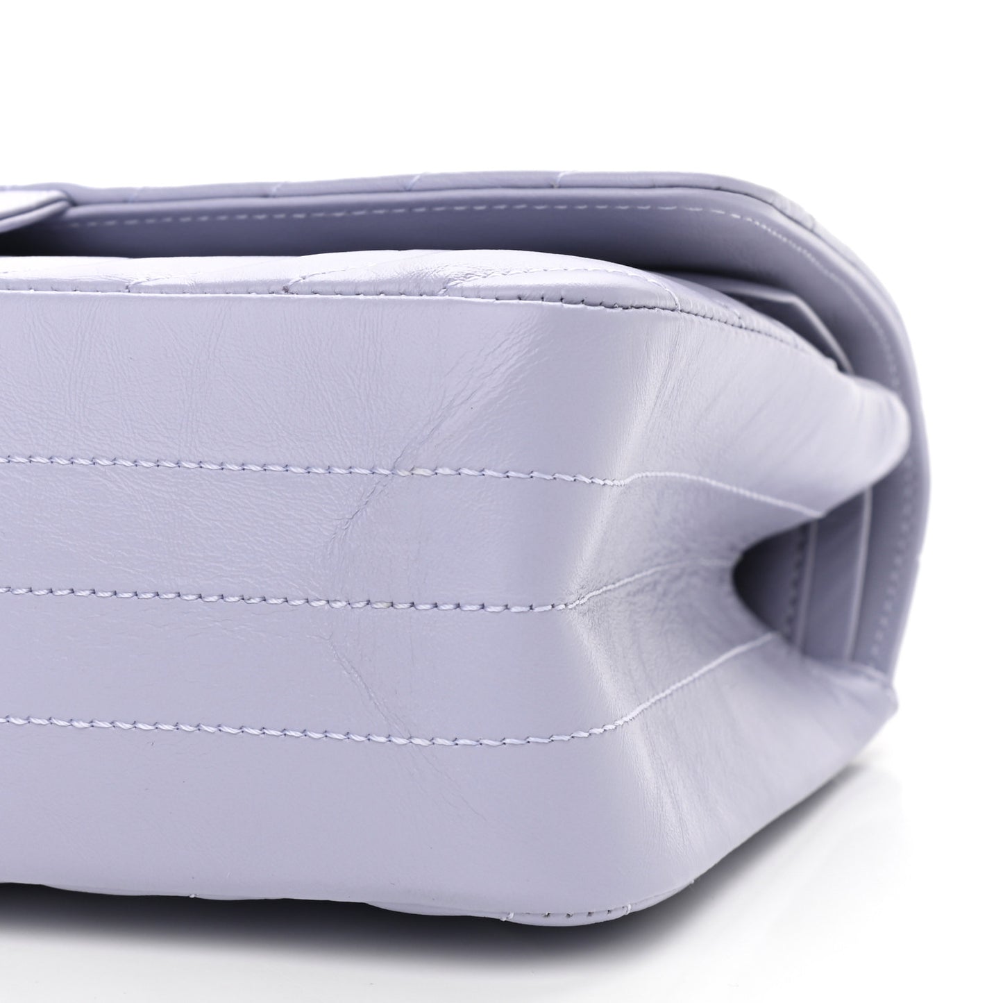 Aged Calfskin Chevron Quilted 2.55 Reissue 225 Flap Light Purple