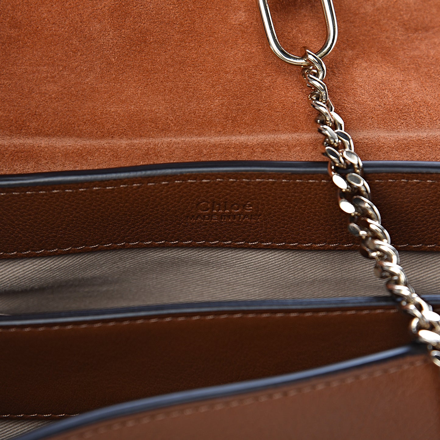 Calfskin Mini Faye Day Shoulder Bag Tan