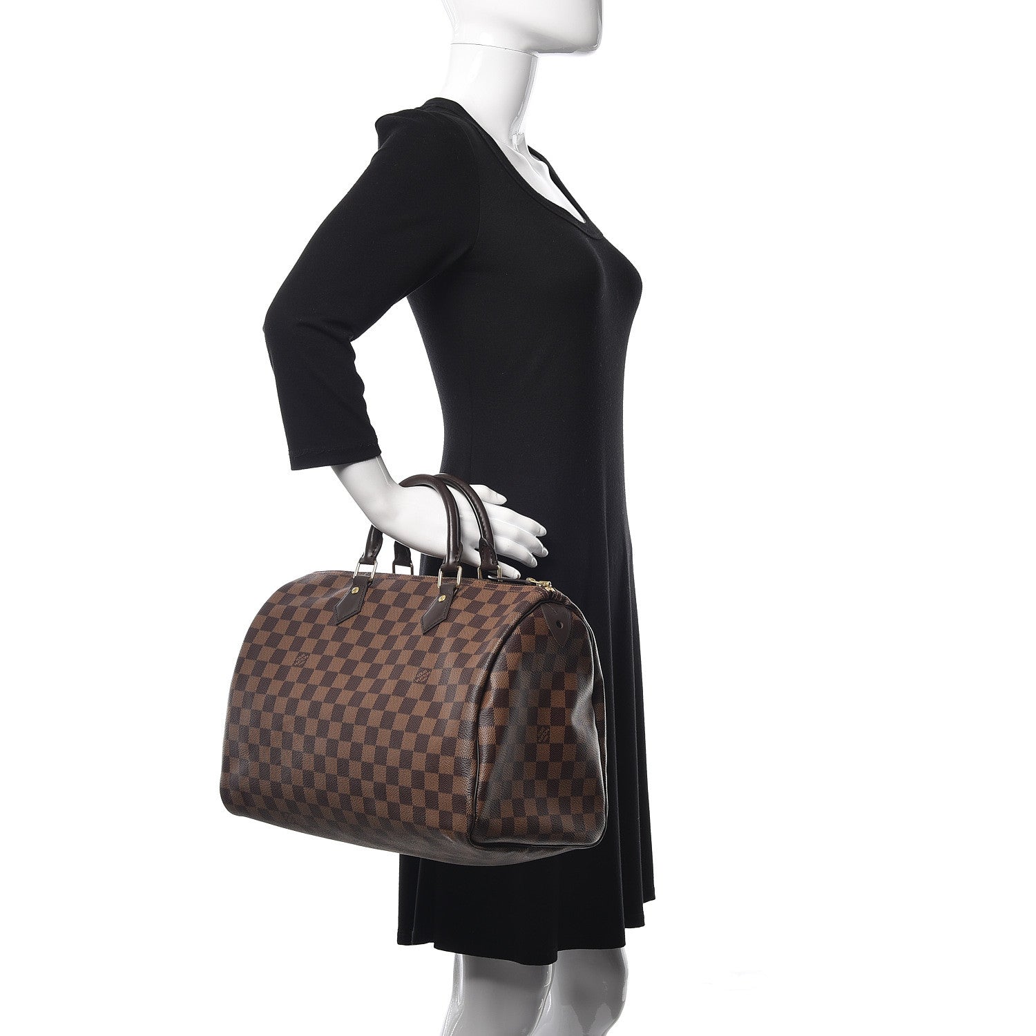 Louis Vuitton Damier Ebene Speedy 35 2 of 9