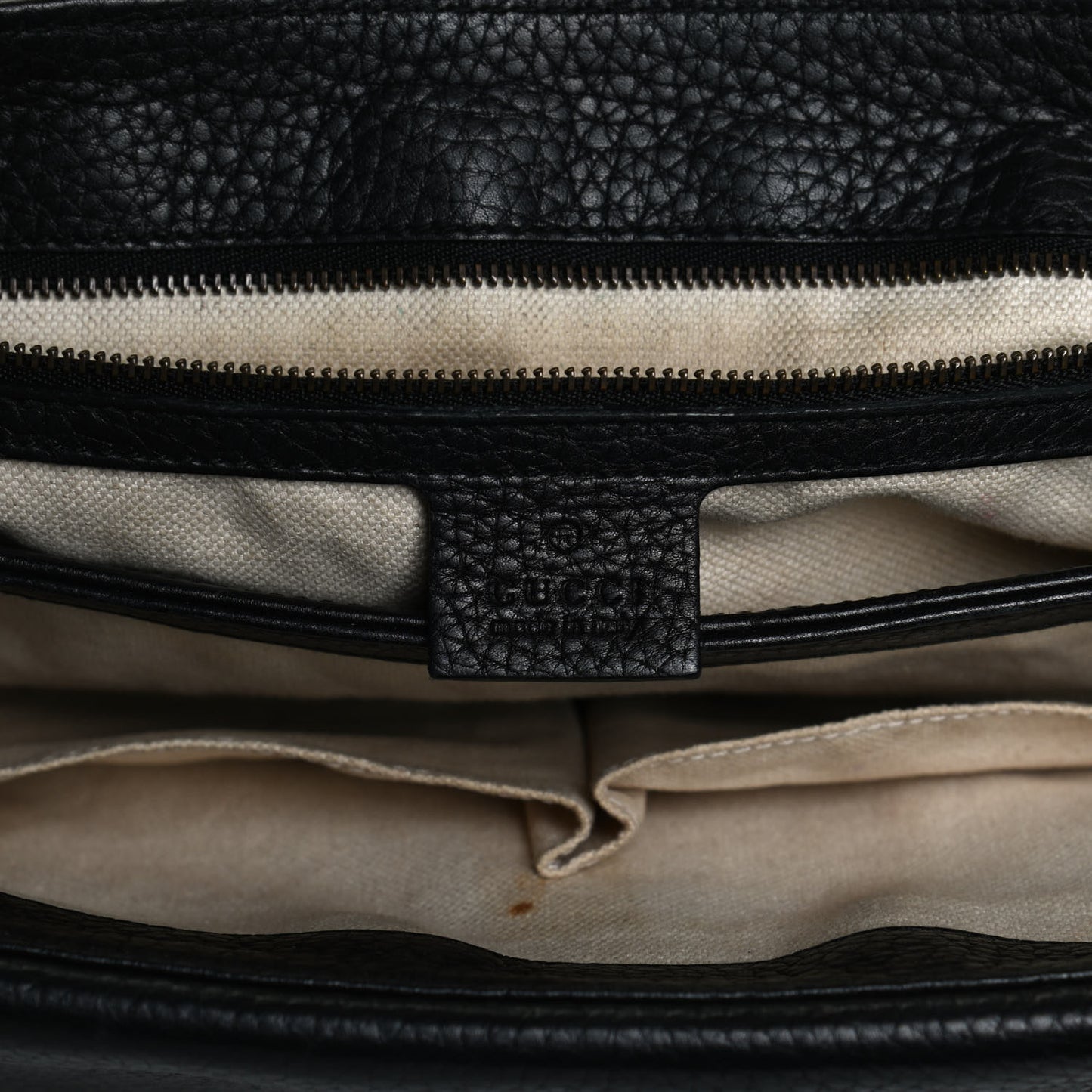 Cellarius Calfskin GG Marmont Shoulder Bag Black