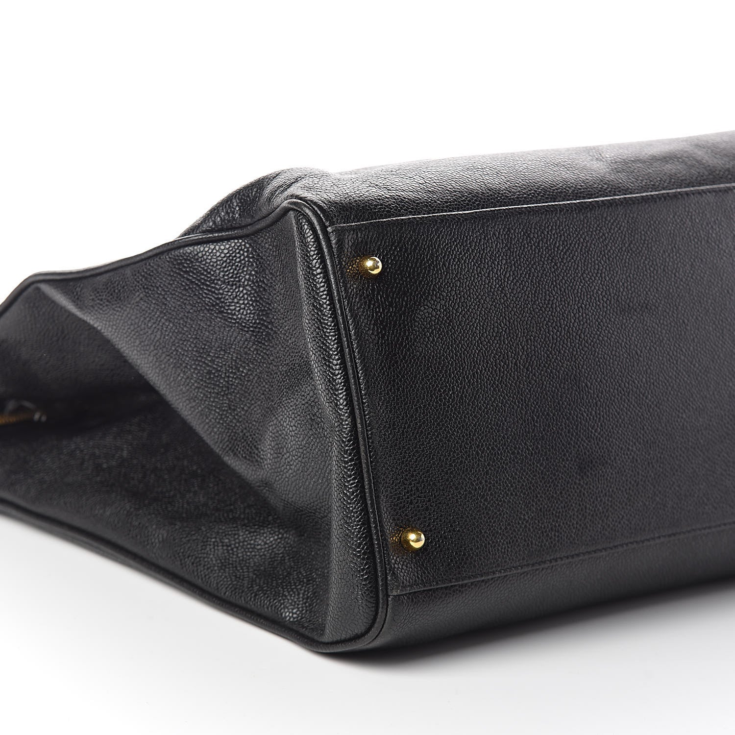 Chanel Caviar XL Weekender Bag Black 8 of 11