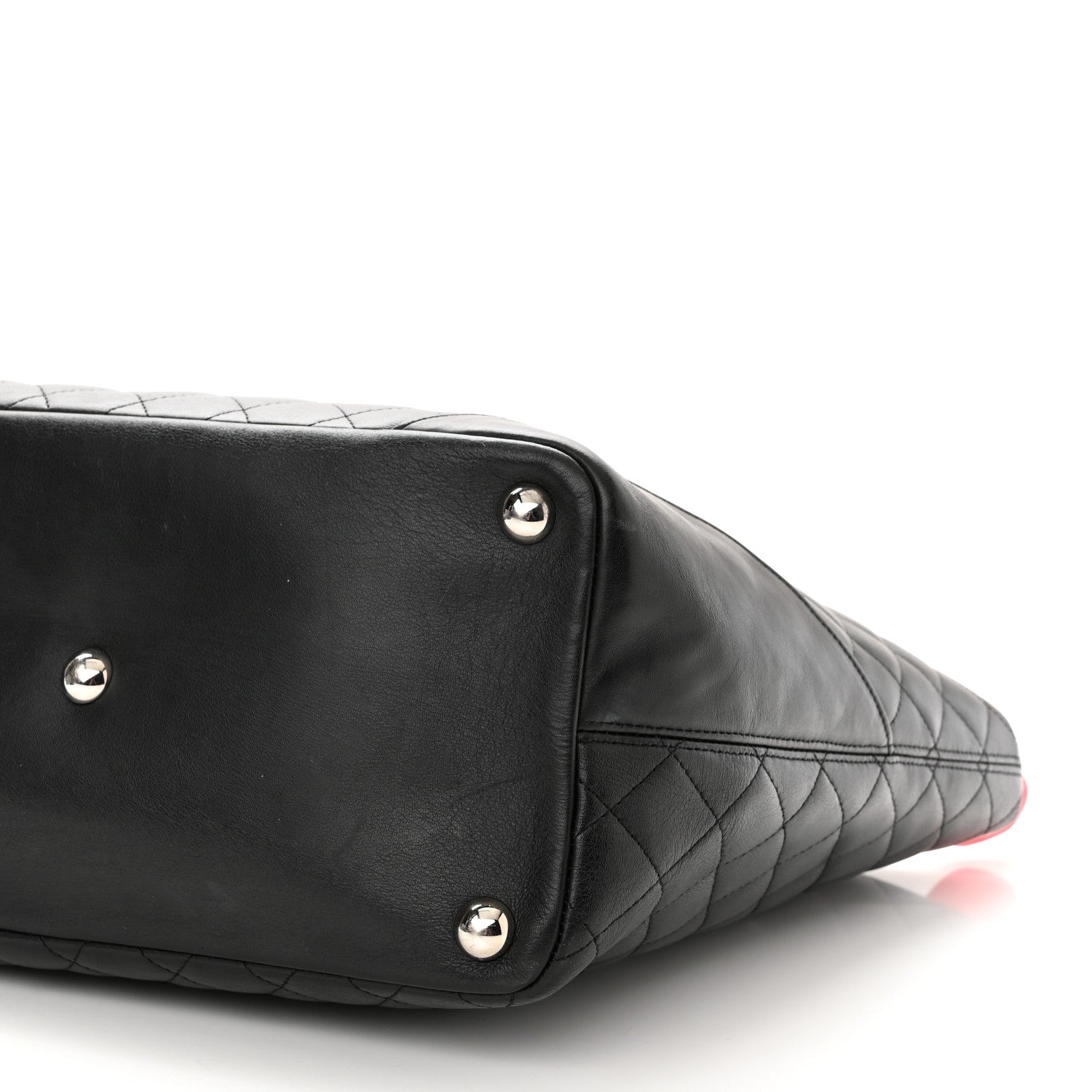 Chanel Calfskin Quilted Large Cambon Tote Black 10 of 10