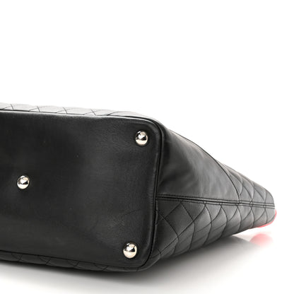 Chanel Calfskin Quilted Large Cambon Tote Black 10 of 10