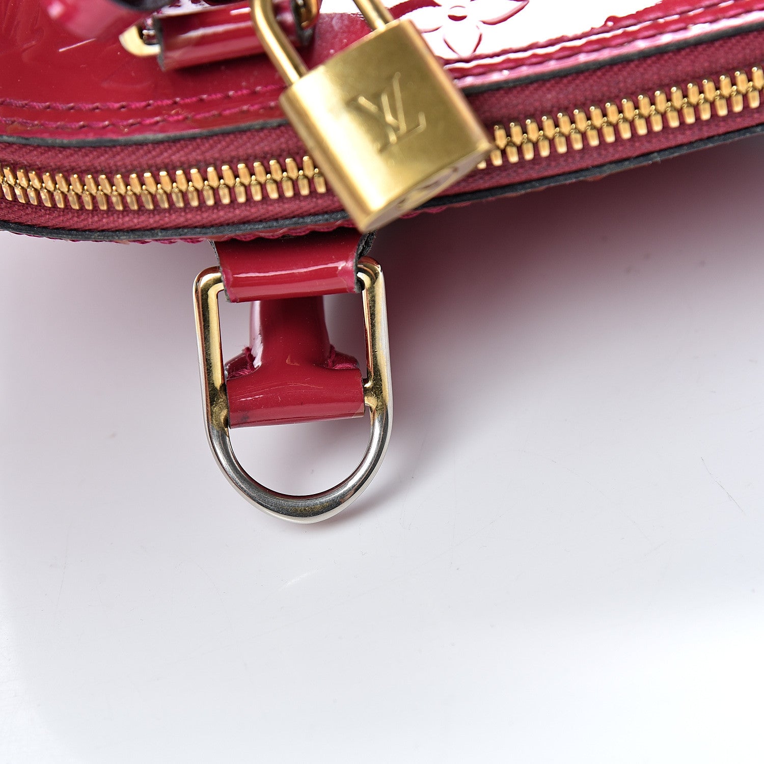 Louis Vuitton Vernis Alma BB Rose Indien 13 of 18