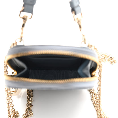 Christian Dior Lambskin Cannage Lady Dior Phone Holder Cloud Blue 5 of 11