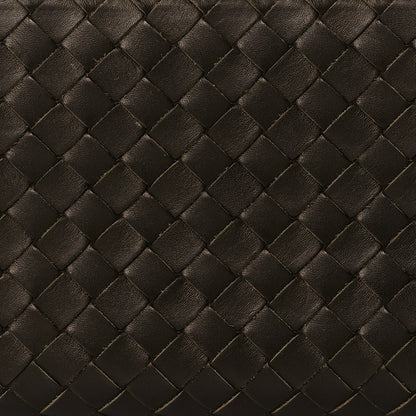 Bottega Veneta Nappa Intrecciato Zip Around Wallet Kaki Plaster 8 of 9
