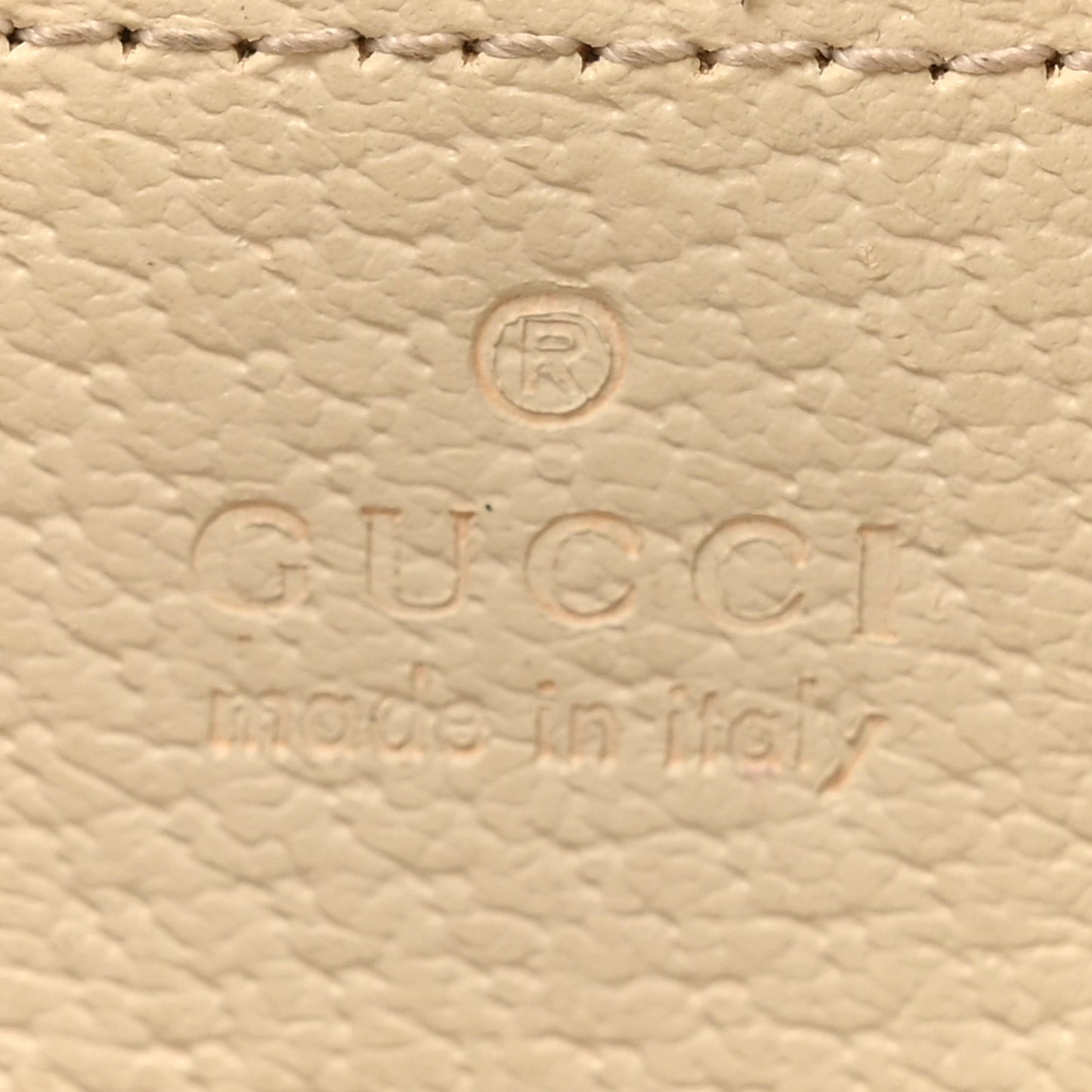 GG Supreme Monogram Textured Calfskin Web Small Ophidia Camera Bag Beige Ebony Mystic White