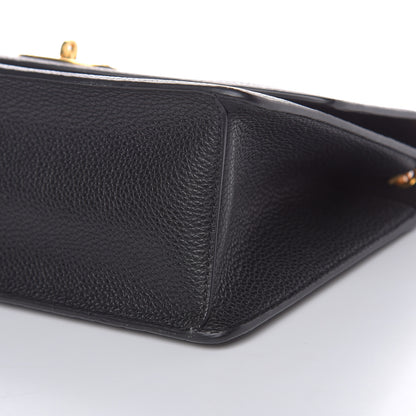 Mulberry Small Classic Grain Calfskin Darley Black 8 of 10