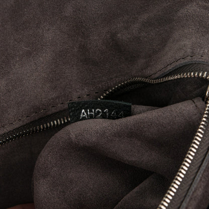 Louis Vuitton Veau Cachemire Soft Lockit MM Black 7 of 7