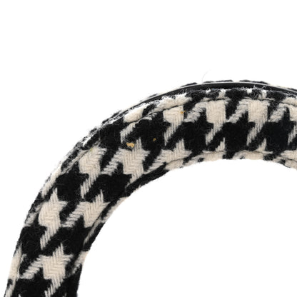 Chanel Tweed Houndstooth Quilted Nano Kelly Shopper Black White 11 of 12