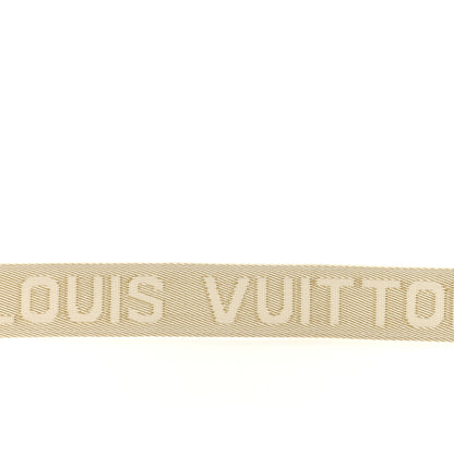 Louis Vuitton Jacquard Adjustable Shoulder Strap New Cream 3 of 4