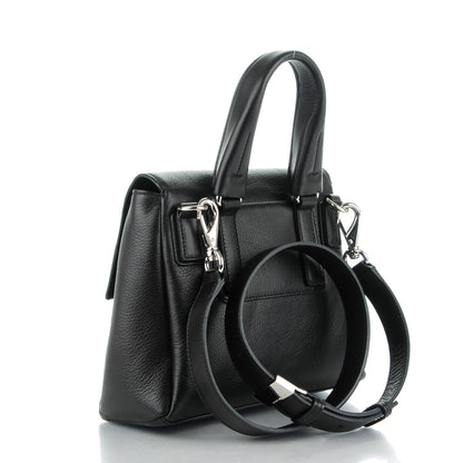 Givenchy Waxy Grained Calfskin Mini Pandora Pure Flap Bag Black 3 of 7