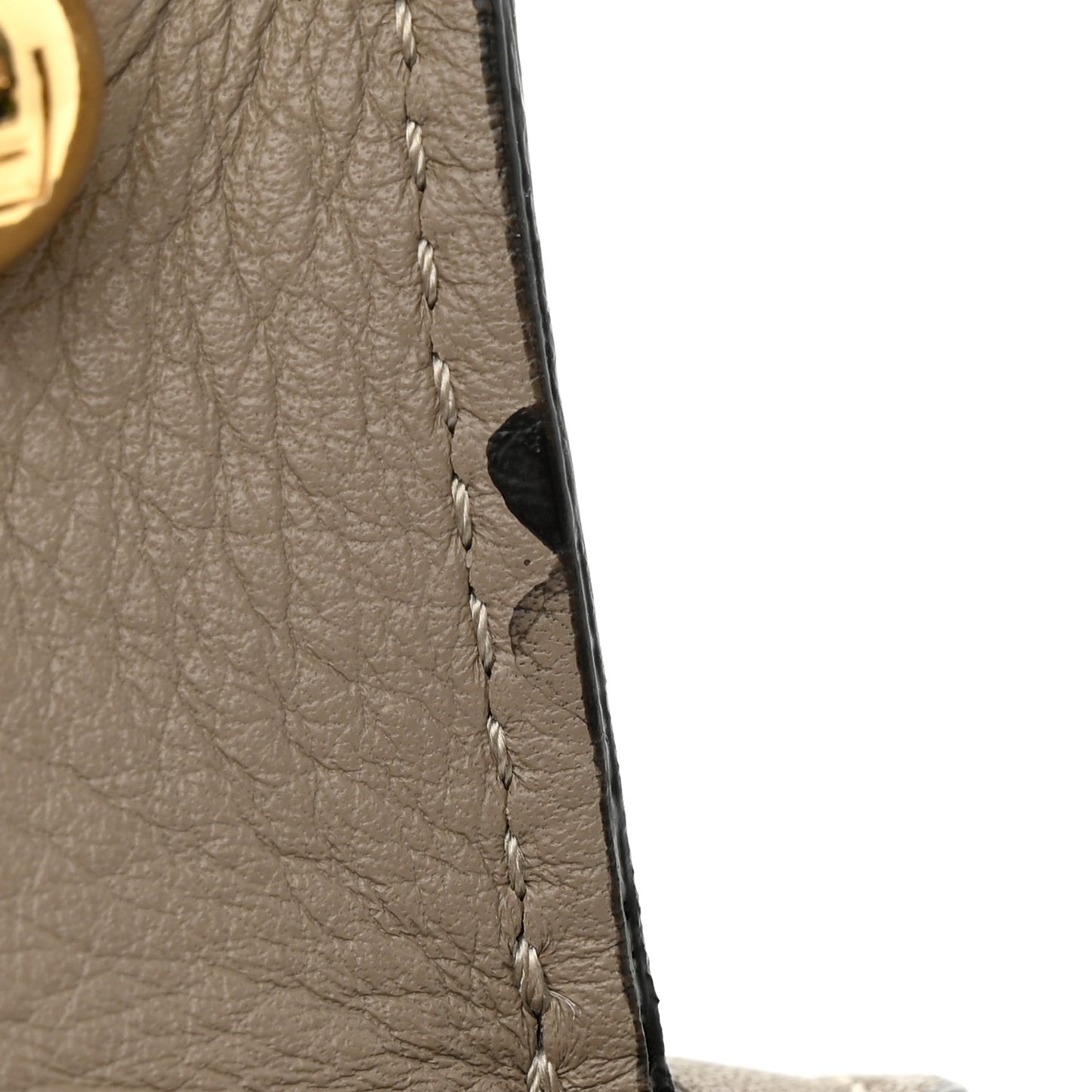 Vitello Seta Shiny Nappa Plexiglass Bi-Color Small Peekaboo I SEE U Satchel Tartaruga Black