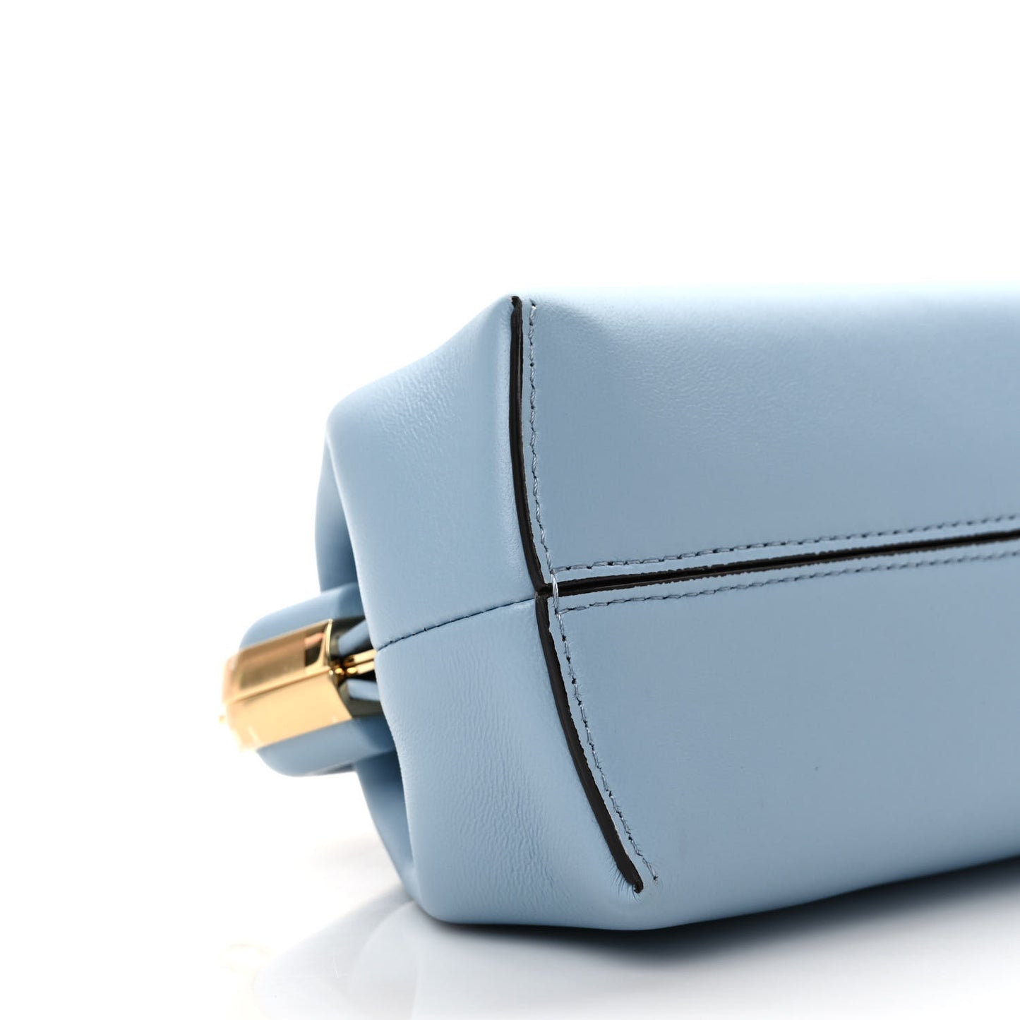 Shiny Nappa Small Fendi First Azzurro Baby